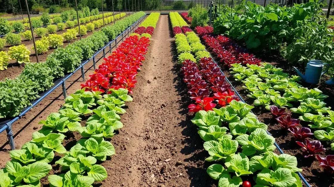 Melhorias no plantio e na gestão