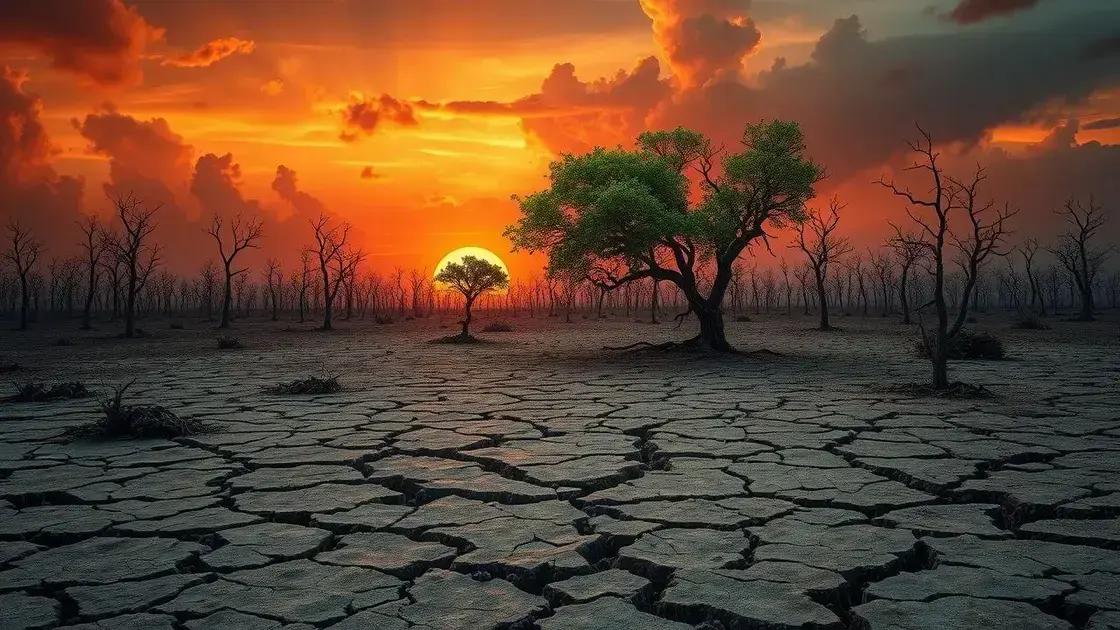 Mudanças climáticas e a devastação ambiental Mudanças climáticas e a devastação ambiental