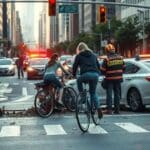 Mulher é atropelada ao vivo durante reportagemando trânsito em Cascavel