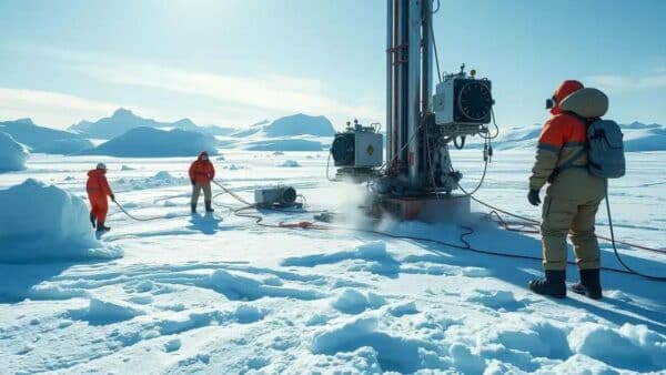 Núcleo de Gelo Antártico: Segredos do Clima da Terra em 1,5 Milhões de Anos