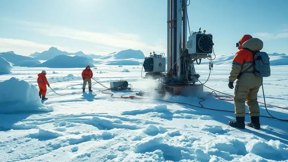 Núcleo de Gelo Antártico: Segredos do Clima da Terra em 1,5 Milhões de Anos