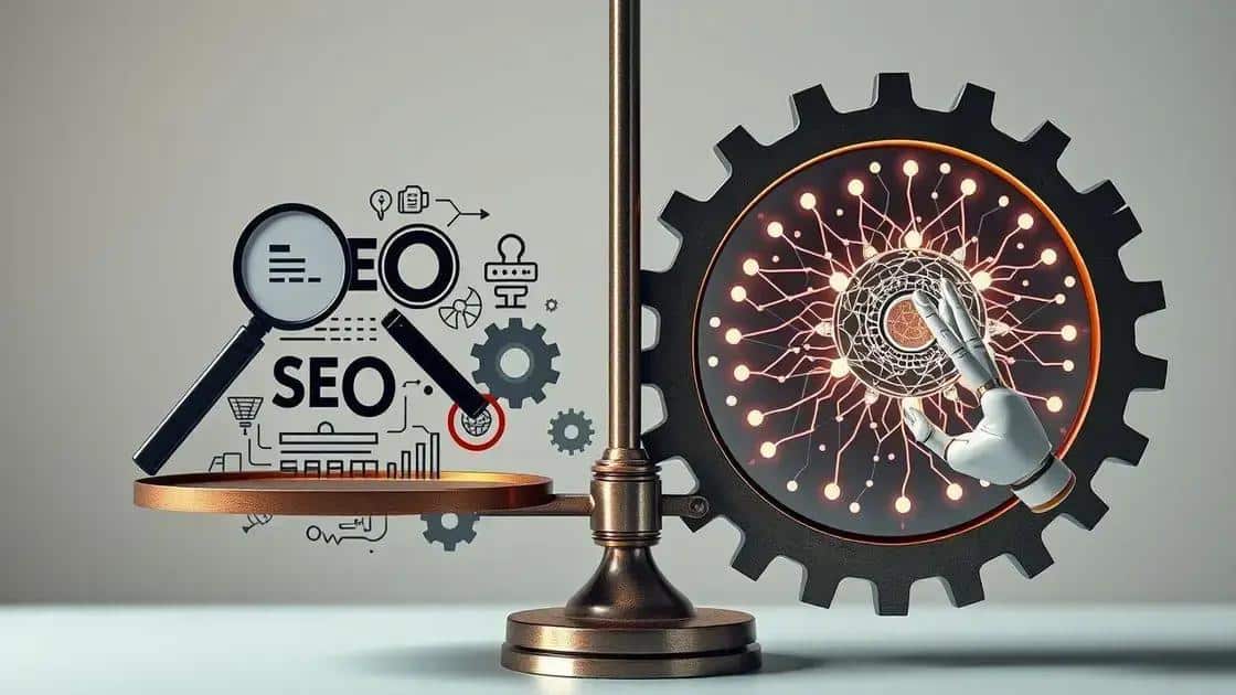 O equilíbrio entre SEO tradicional e IA O equilíbrio entre SEO tradicional e IA