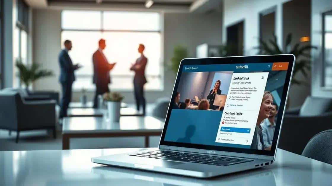 O funcionamento dos novos anúncios de eventos no LinkedIn O funcionamento dos novos anúncios de eventos no LinkedIn