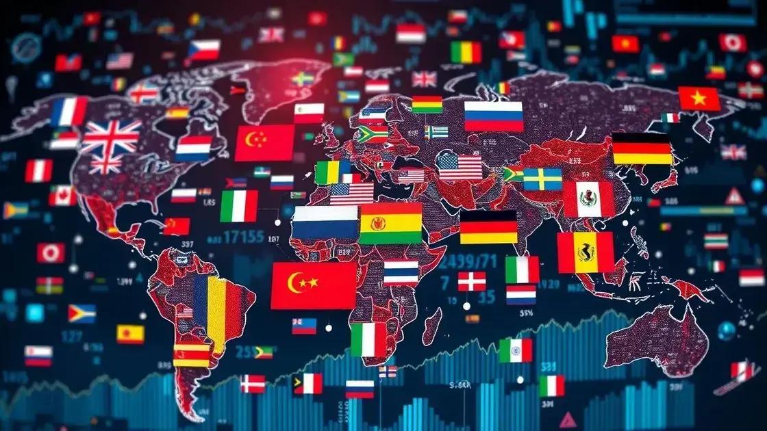 O papel das políticas internacionais na economia nacional