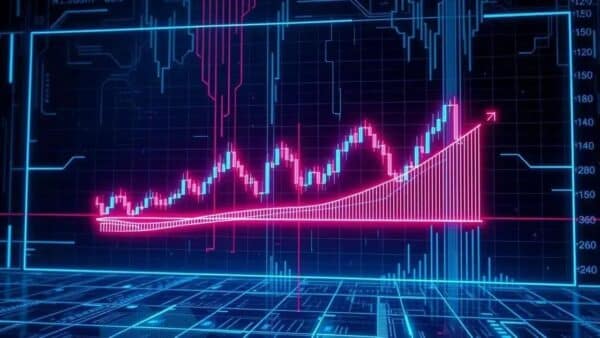 Ondo em alta, defendendo suporte no ponto de controle e formando padrão de fundo duplo