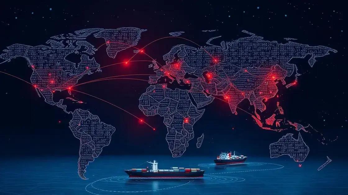 Pais e mercados internacionais interligados