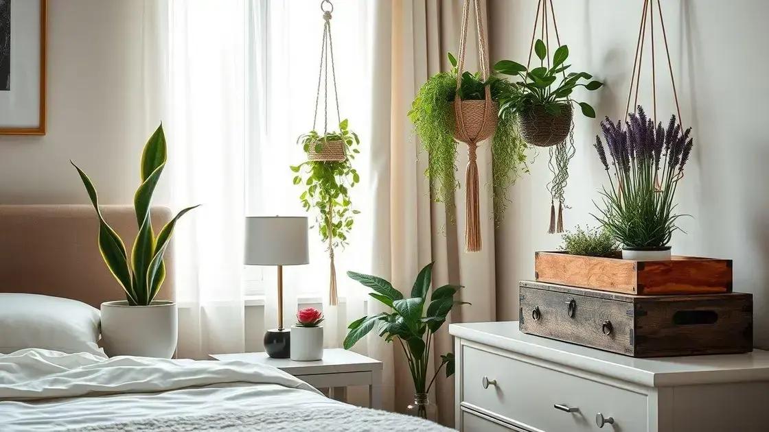 Plantas ornamentais e aromáticas na decoração do quarto Plantas ornamentais e aromáticas na decoração do quarto