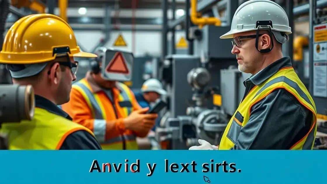 Prevenção de acidentes em ambientes industriais