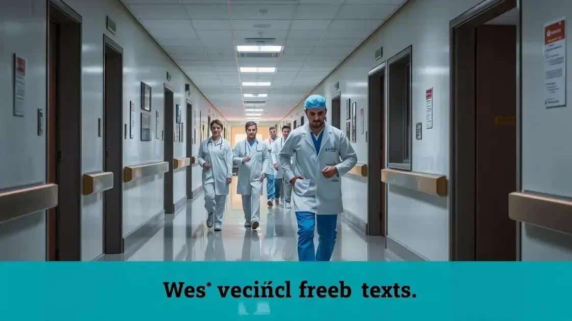 Procedimentos médicos marcados para o sábado