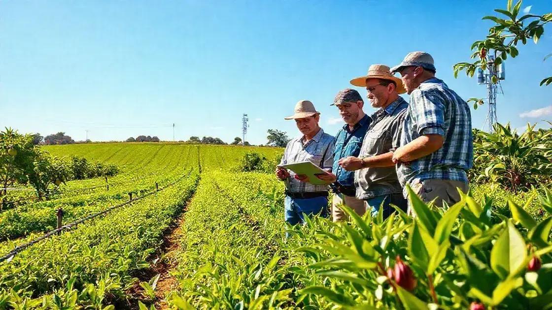 Produtores ganham dados climáticos para otimizar água e ampliar culturas Produtores ganham dados climáticos para otimizar água e ampliar culturas