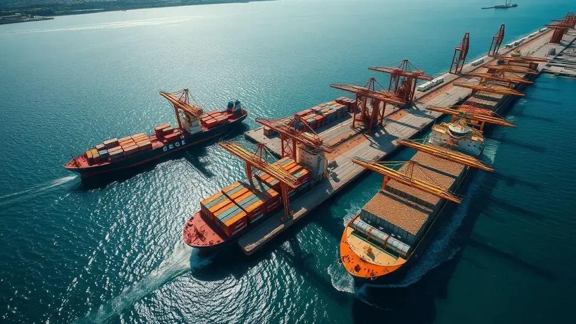 Produtos mais exportados e suas porcentagens