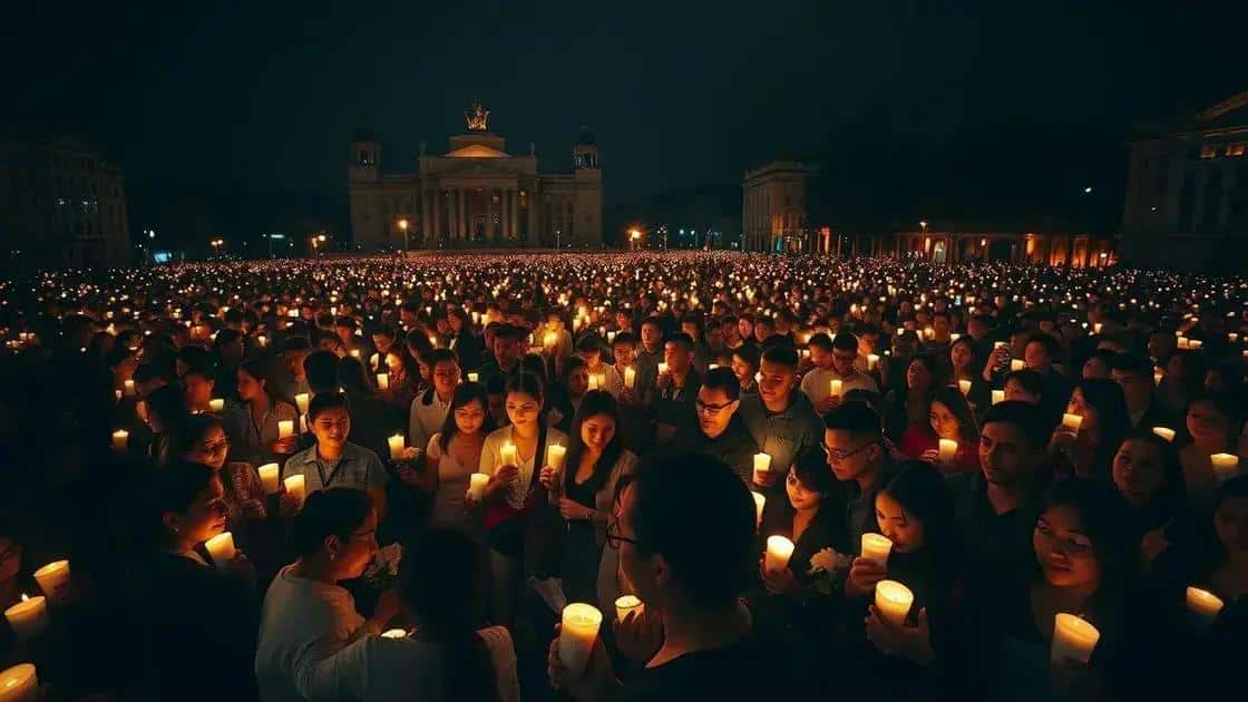 Reação da sociedade e aliados após o ocorrido
