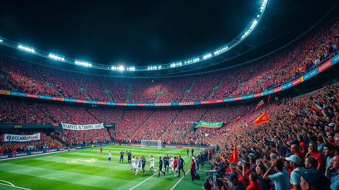 Reação da torcida e clima no estádio Reação da torcida e clima no estádio