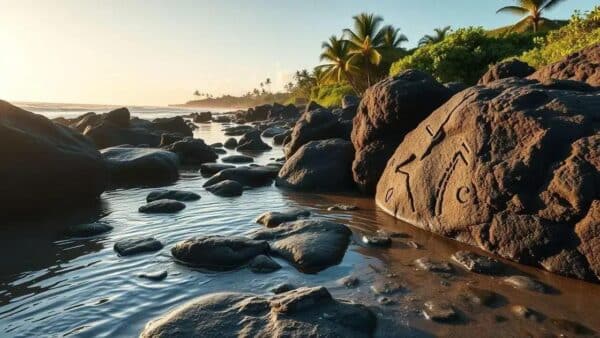 Redescoberta dos petróglifos em Oahu revela detalhes da cultura ancestral havaiana