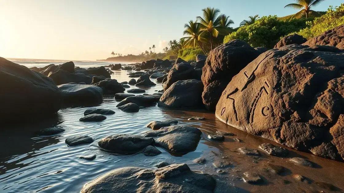 Redescoberta dos petróglifos em Oahu revela detalhes da cultura ancestral havaiana