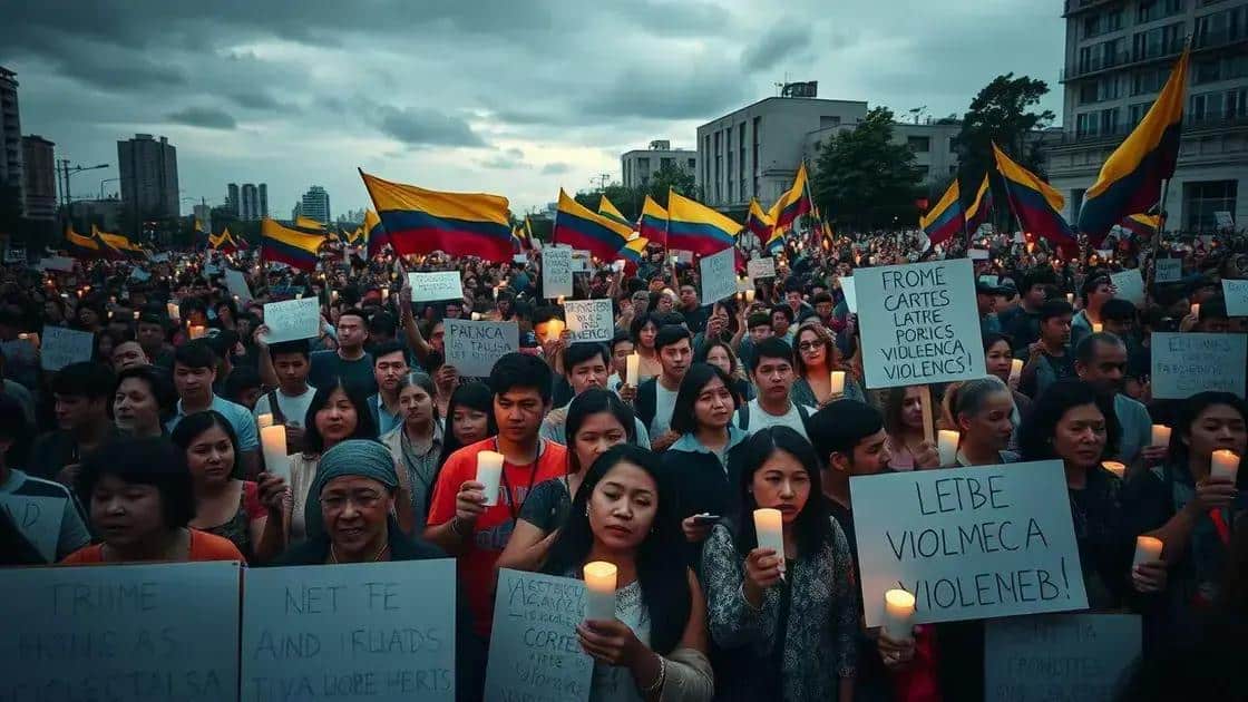 Repercussões do ataque na Colômbia e política Repercussões do ataque na Colômbia e política