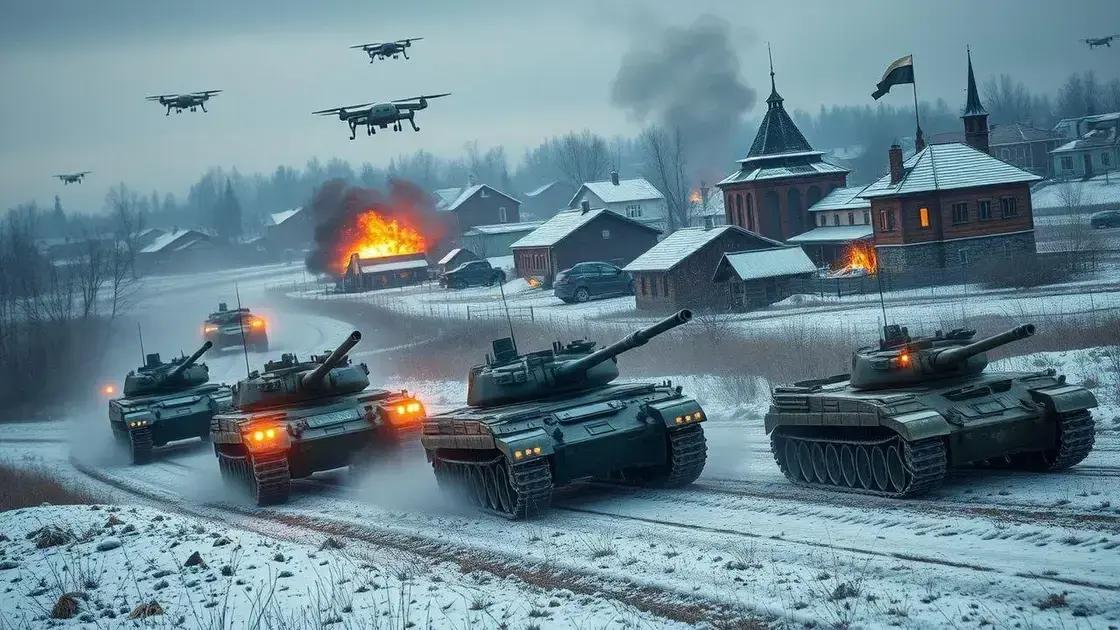 Rússia avança em Donbass e cerca cidades-chave na Ucrânia: impacto e consequências