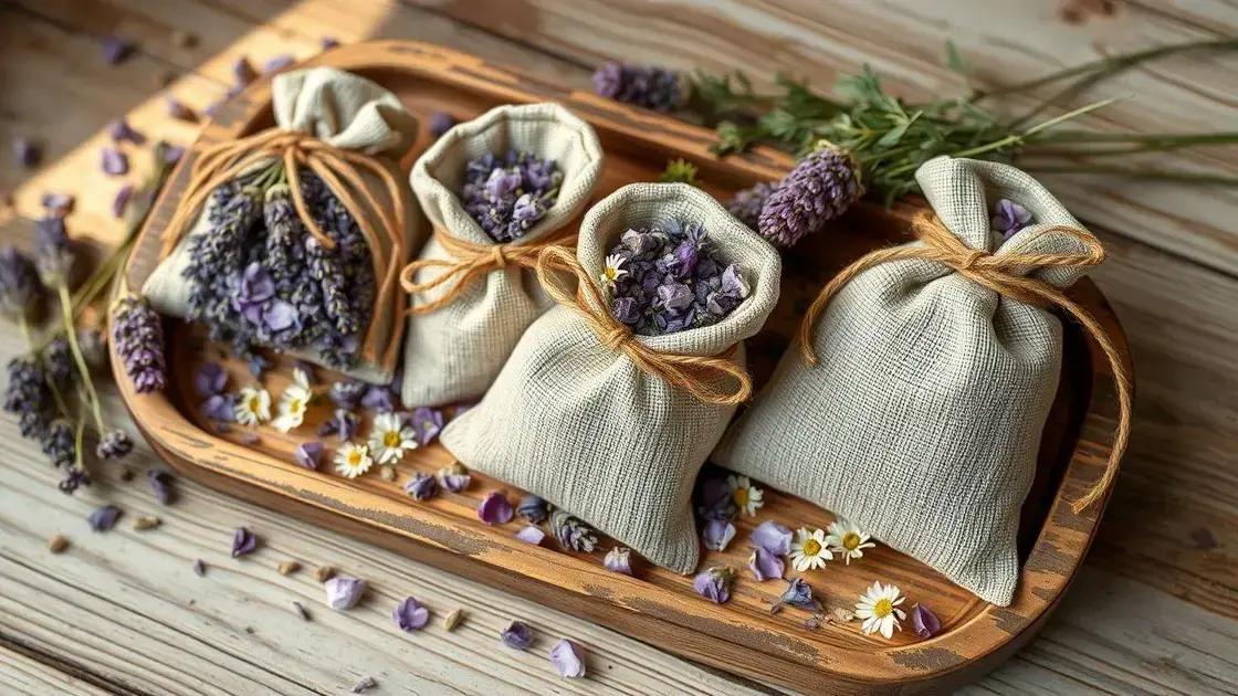 Sachês perfumados para o ambiente Sachês perfumados para o ambiente