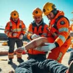 Salvamento dramático: trabalhador com artéria rompida é salvo em SC