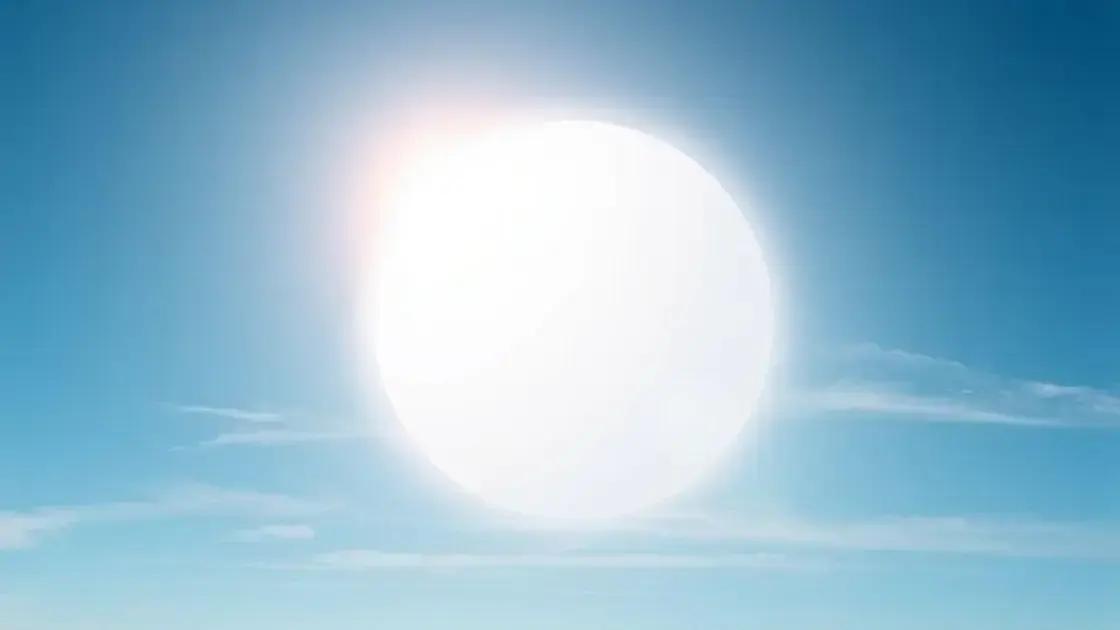 Sol, a estrela branca por trás das cores que vemos da Terra