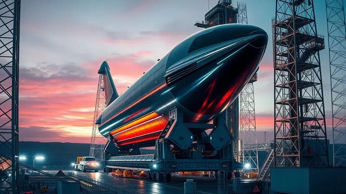 SpaceX prepara novo lançamento do Starship com melhorias no propulsor Super Heavy