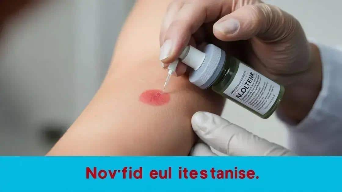 Usos comuns: feridas, queimaduras e acne