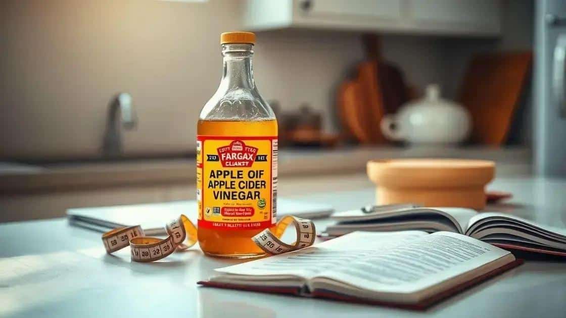 Vinagre de maçã e emagrecimento: o que a ciência mostra e como agir com saúde