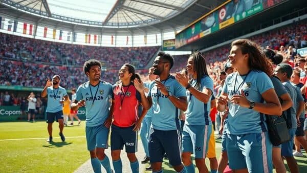 Voluntários se preparam para a maior Copa do Mundo da história em 2026