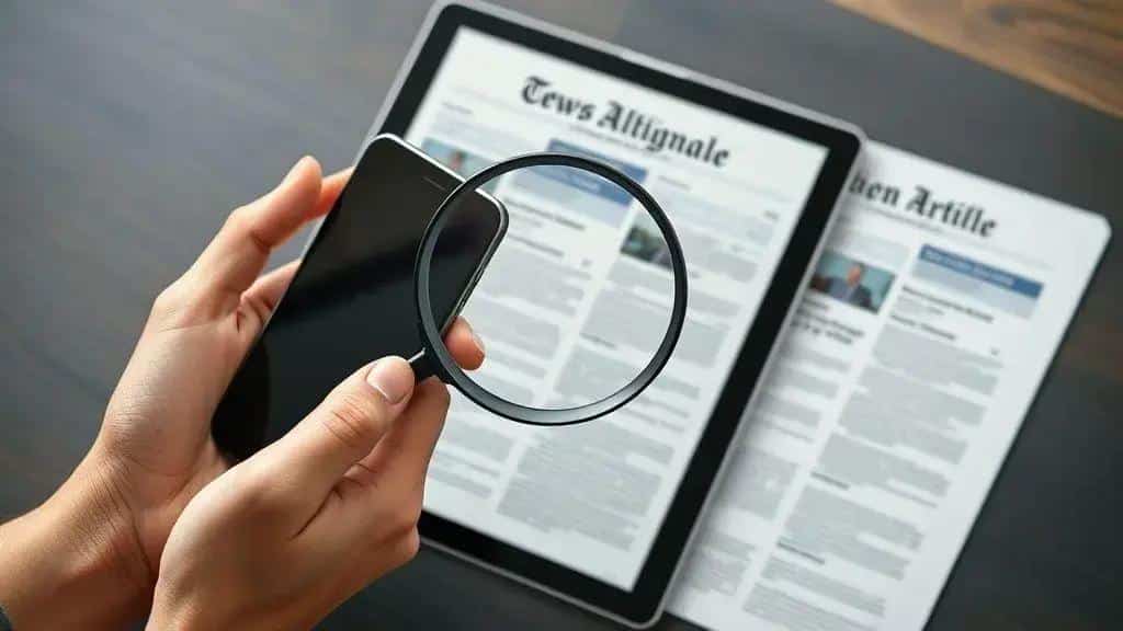 A importância de checagem de fatos