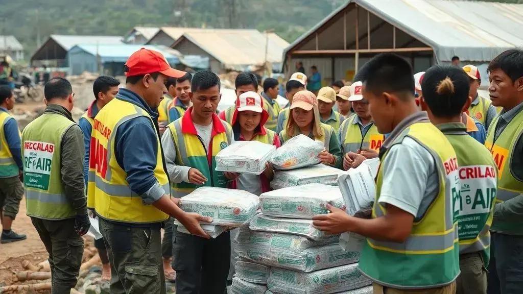 Ações de apoio internacional e cooperação