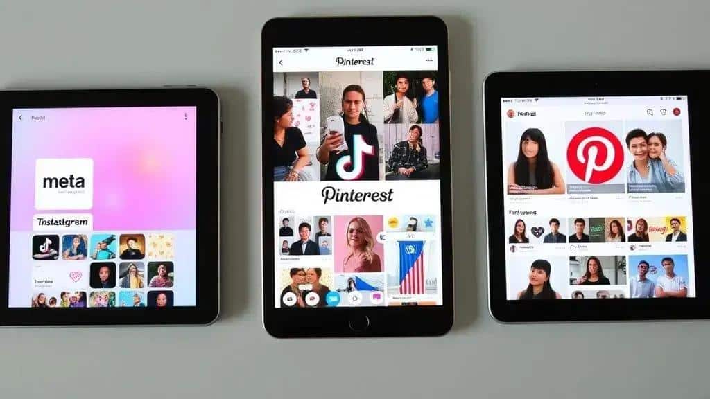 Adaptação criativa entre Meta, TikTok e Pinterest para engajar sem reciclagem