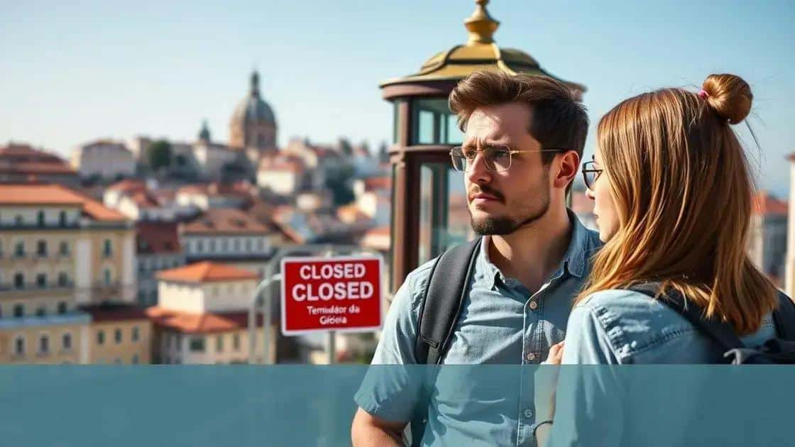 Atualizações oficiais e impactos no turismo de Lisboa