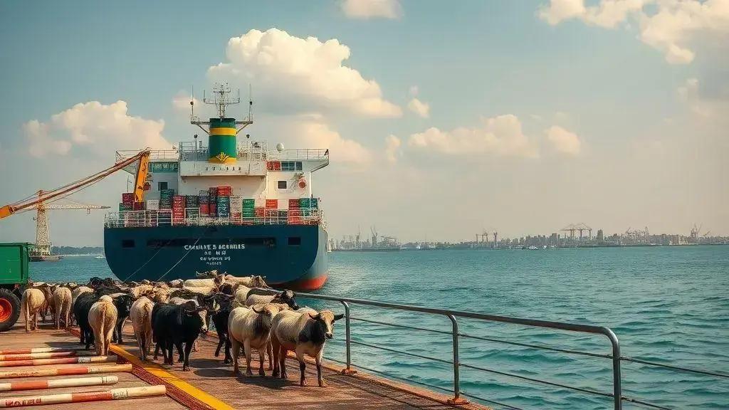 Brasil abre mercado: exportação de bovinos e bubalinos para Togo ganha impulso