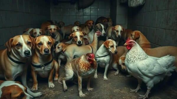 Cenário de horror em Blumenau: mãe e filho são presos por maus-tratos a animais