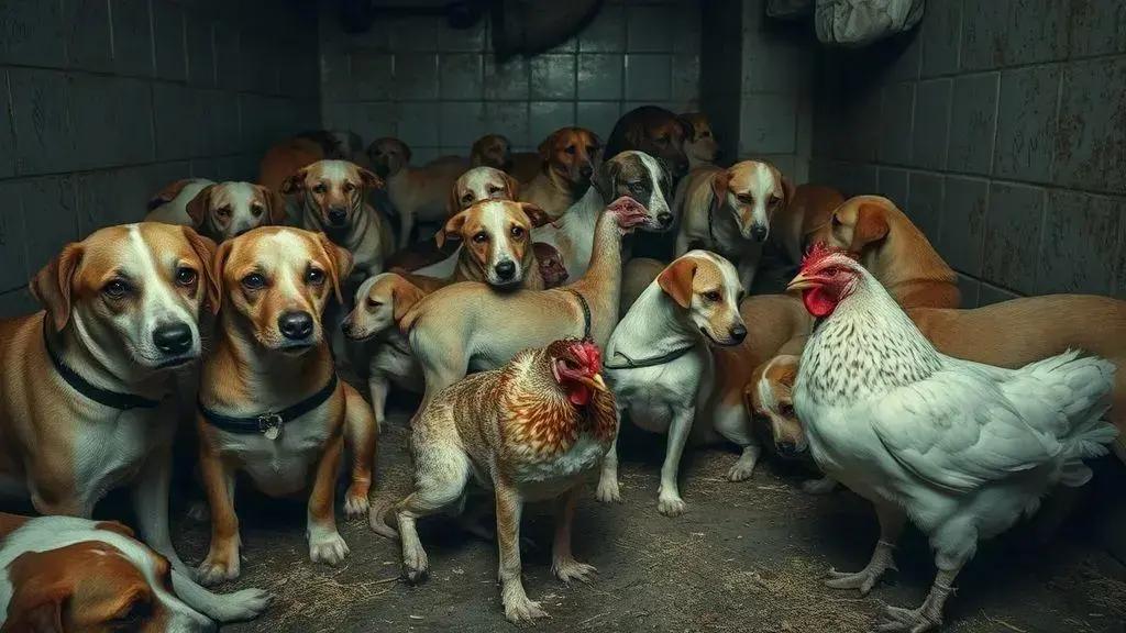 Cenário de horror em Blumenau: mãe e filho são presos por maus-tratos a animais