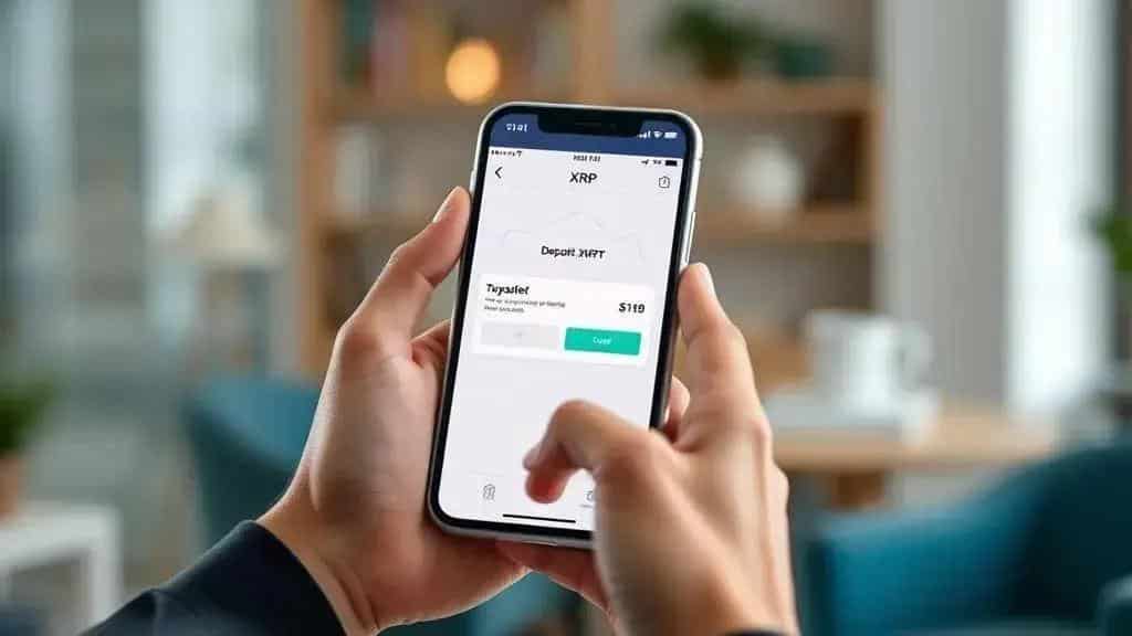 Como depositar XRP e iniciar contratos