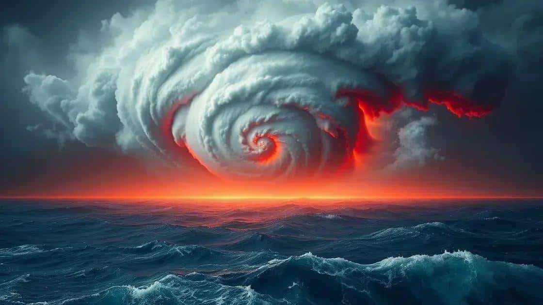 Como o calor do oceano eleva tempestades Como o calor do oceano eleva tempestades