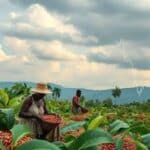 Condições climáticas pressionam preços do cacau na África Ocidental