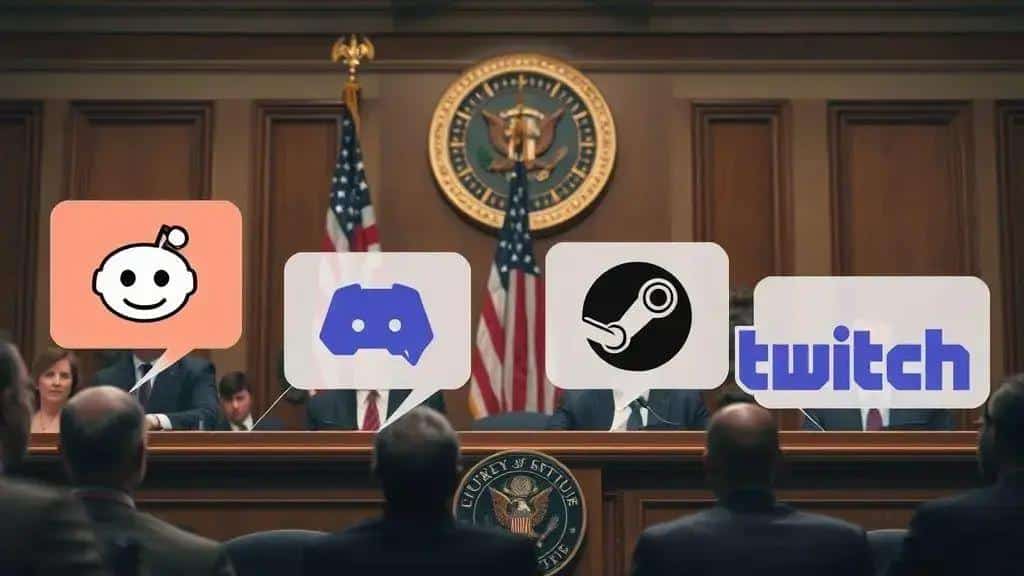 Congresso dos EUA convoca CEOs de Reddit, Discord, Steam e Twitch