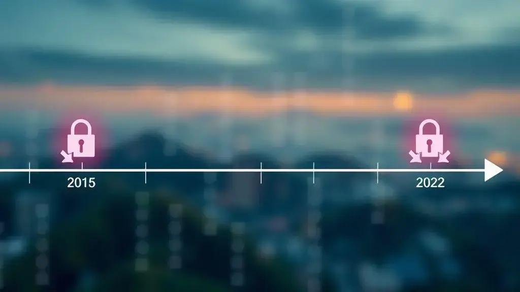 Contexto das violações anteriores em 2022 e 2015 Contexto das violações anteriores em 2022 e 2015