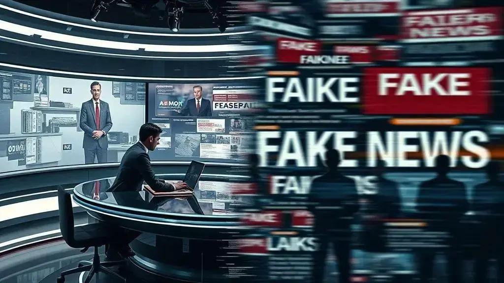 Contexto de desinformação e notas na imprensa