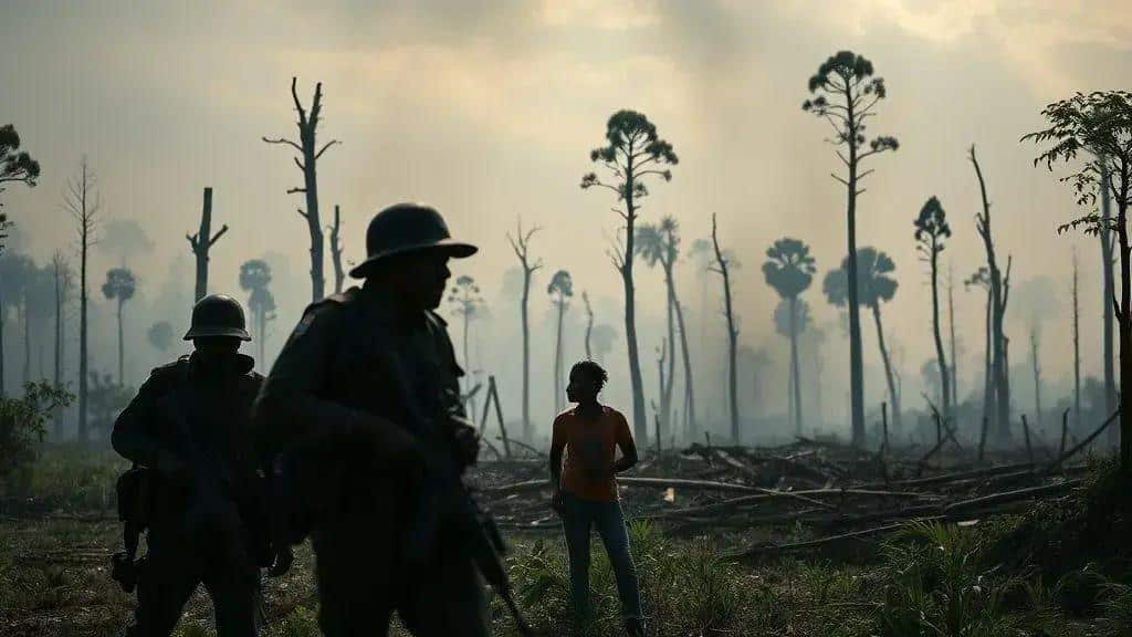 Crimes organizados, desmatamento e violência no campo Crimes organizados, desmatamento e violência no campo