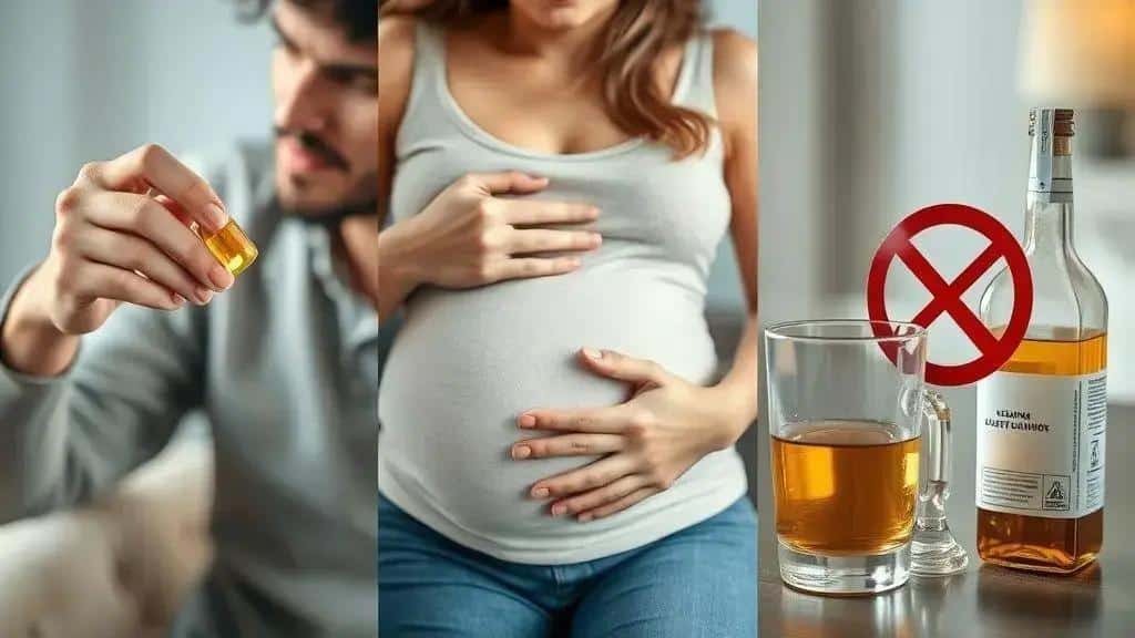 Cuidados especiais: crianças, gravidez e álcool