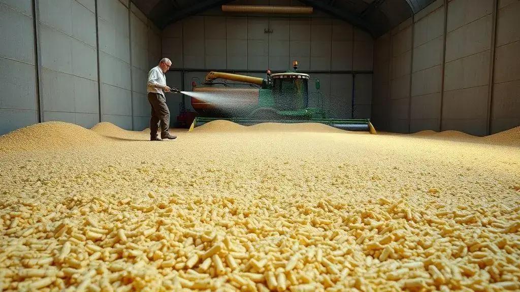 Cuidados práticos para silagem com alta matéria seca (52% MS): camadas finas, umedecimento e inoculantes