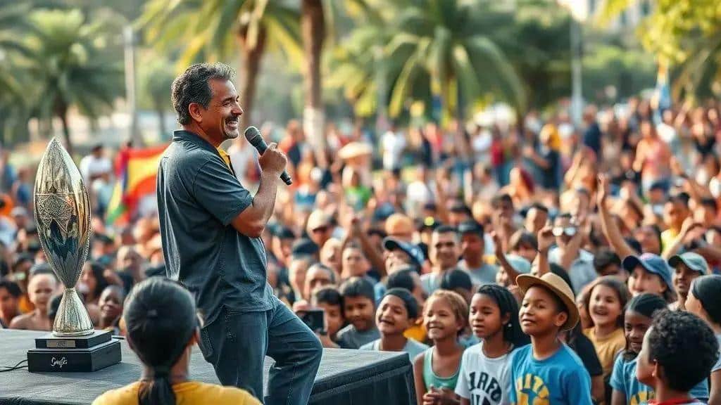 Discurso de Dora e o legado para o esporte local