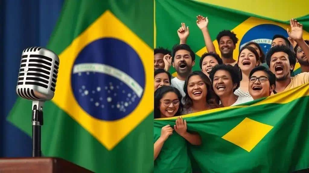 Do jingle ao pronunciamento: o tom do governo sobre soberania