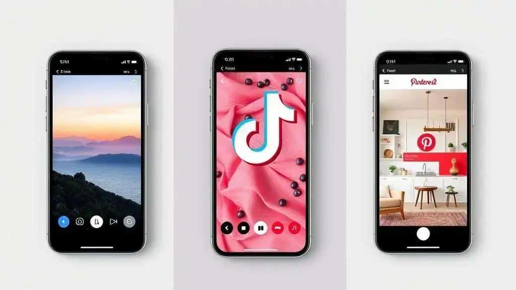 Entendendo o comportamento de Meta, TikTok e Pinterest