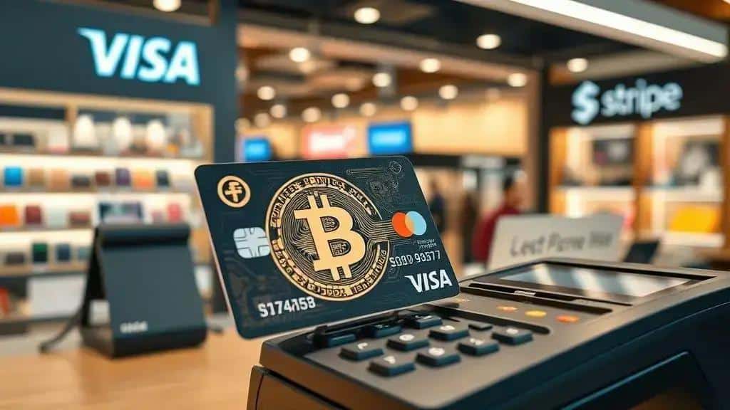 Fold lança cartão de recompensas em Bitcoin com Visa e Stripe