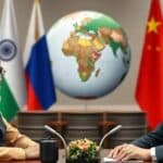 Geopolítica em jogo: Índia, Rússia e China no centro da aliança multipolar