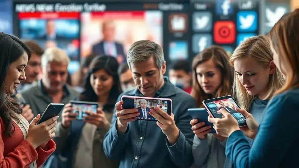 Impacto das redes sociais na cobertura de política